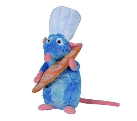 (Mis 3+) RATATOUILLE  Remy Peluche 25cm…x6